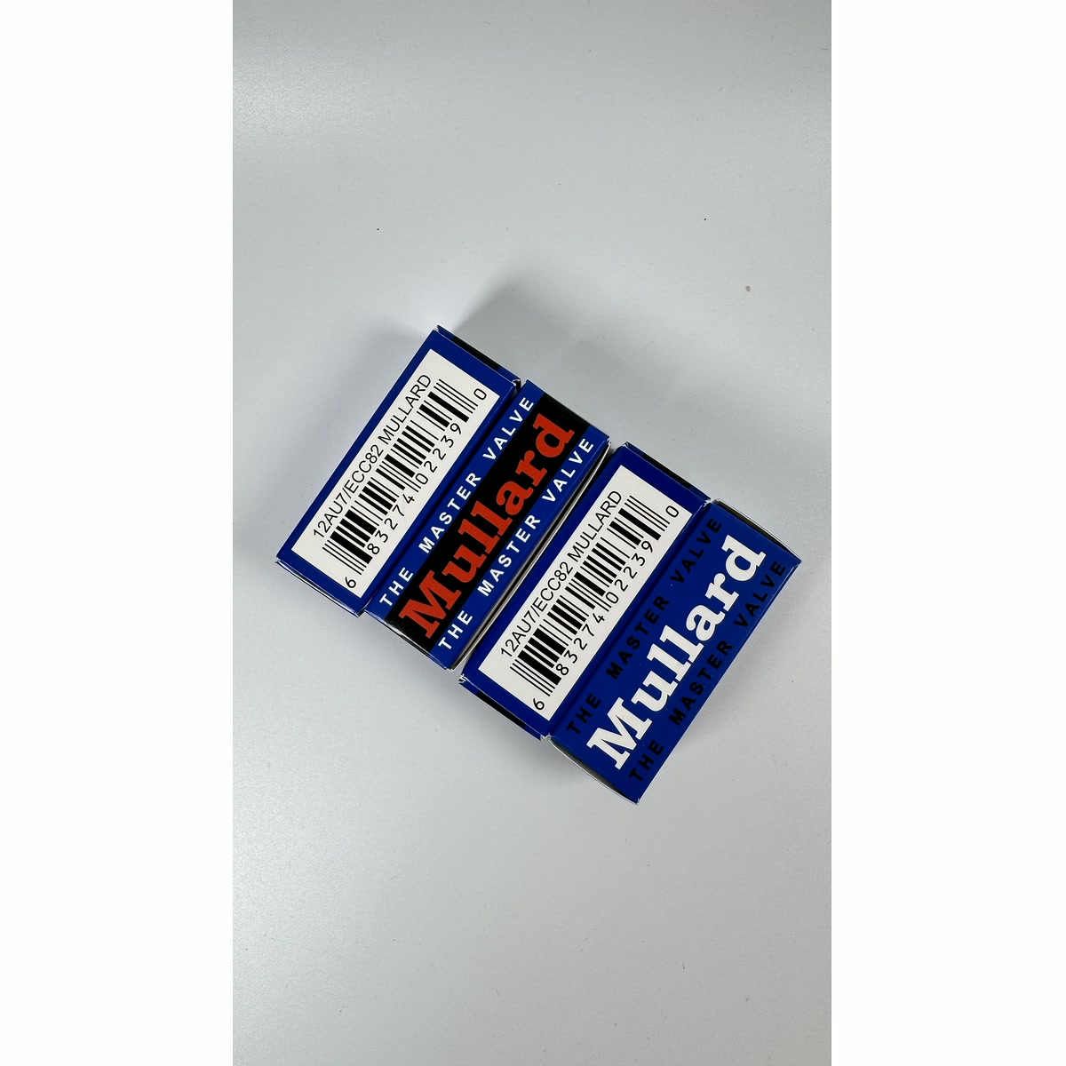 Подобранная пара Mullard 12AU7