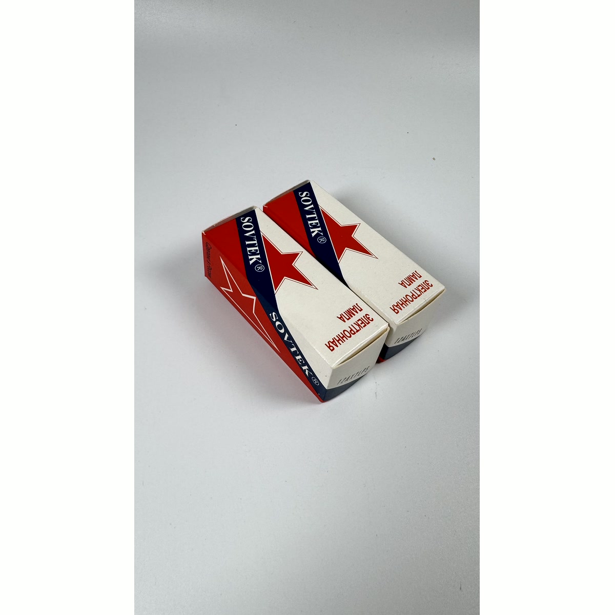 Подобранная пара Sovtek 12AX7LPS